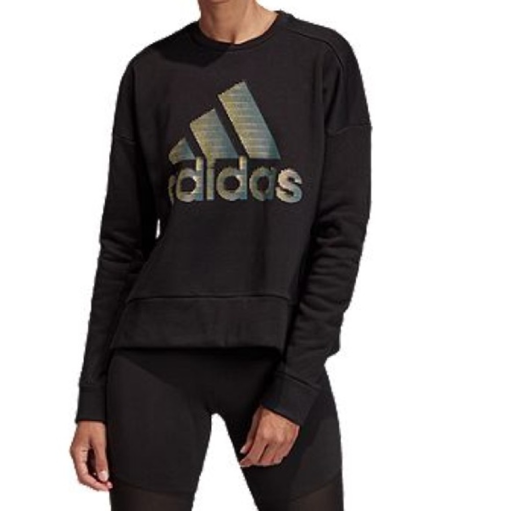 Adidas Side Snap Button Sweatshirt
